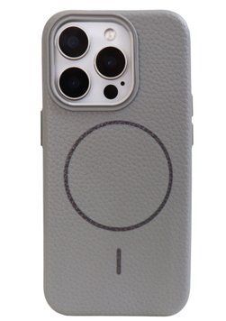 Grain Silicone MagSafe Case iPhone 16 Pro Max - Gray 4124260000009 фото